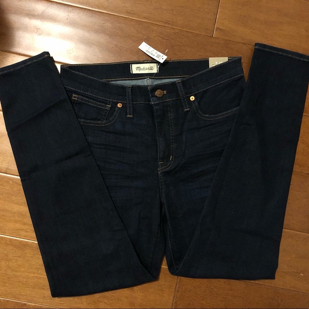 NWT Madewell 9” mid-rise skinny jean - size 29 - larkspur